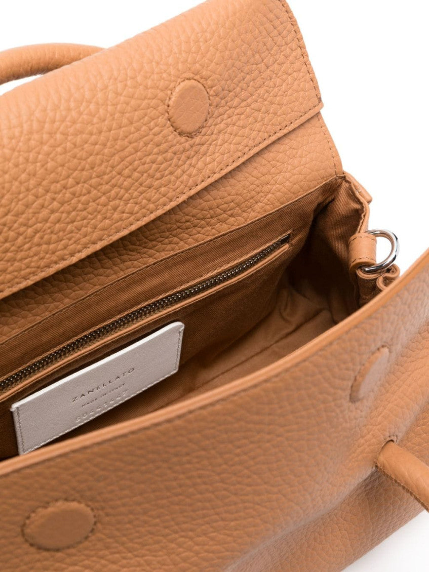 Brown Alma Centauro Satchel Bag 3
