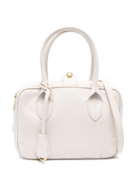 Light Beige Vita Top Zip Tote 1
