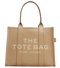 Beige The Top Zip Large Tote 1