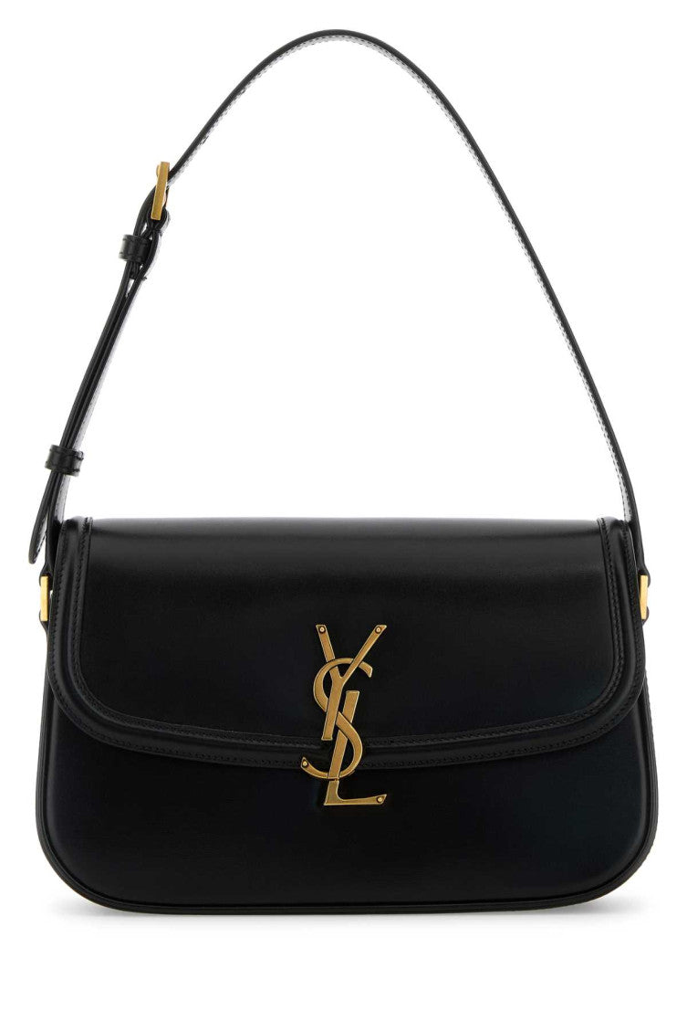Black Solferino Medium Shoulder Bag 1