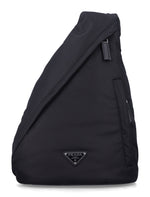 Black Logo Large Crossbody Bag 1