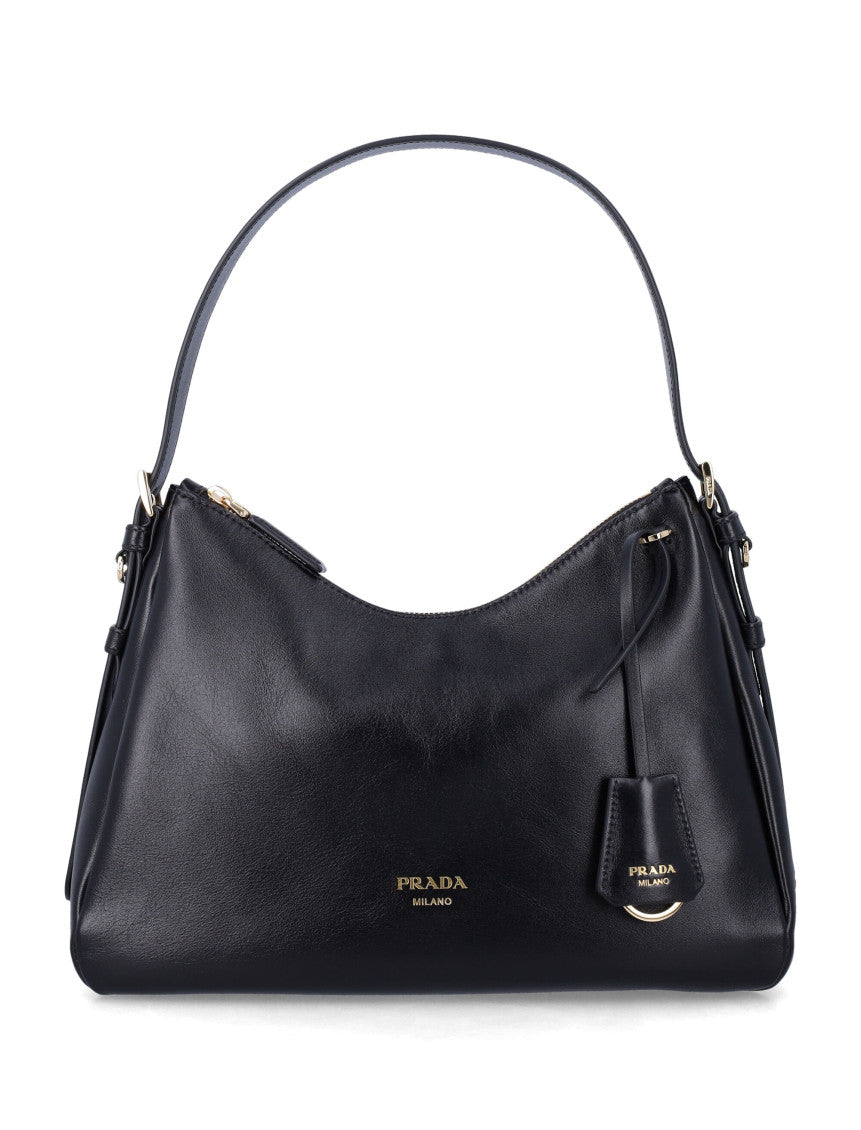 Black Aimee Medium Shoulder Bag 1
