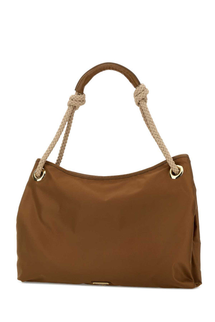 Brown Logo Large Shoulder Bag 2