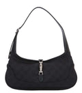 Black Jackie Slim Medium Shoulder Bag 1
