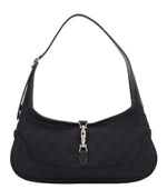 Black Jackie Slim Medium Shoulder Bag 1