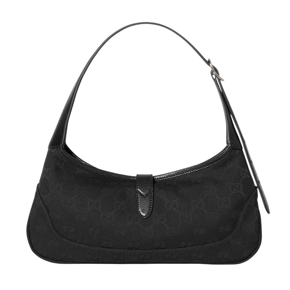 Black Jackie Slim Medium Shoulder Bag 3