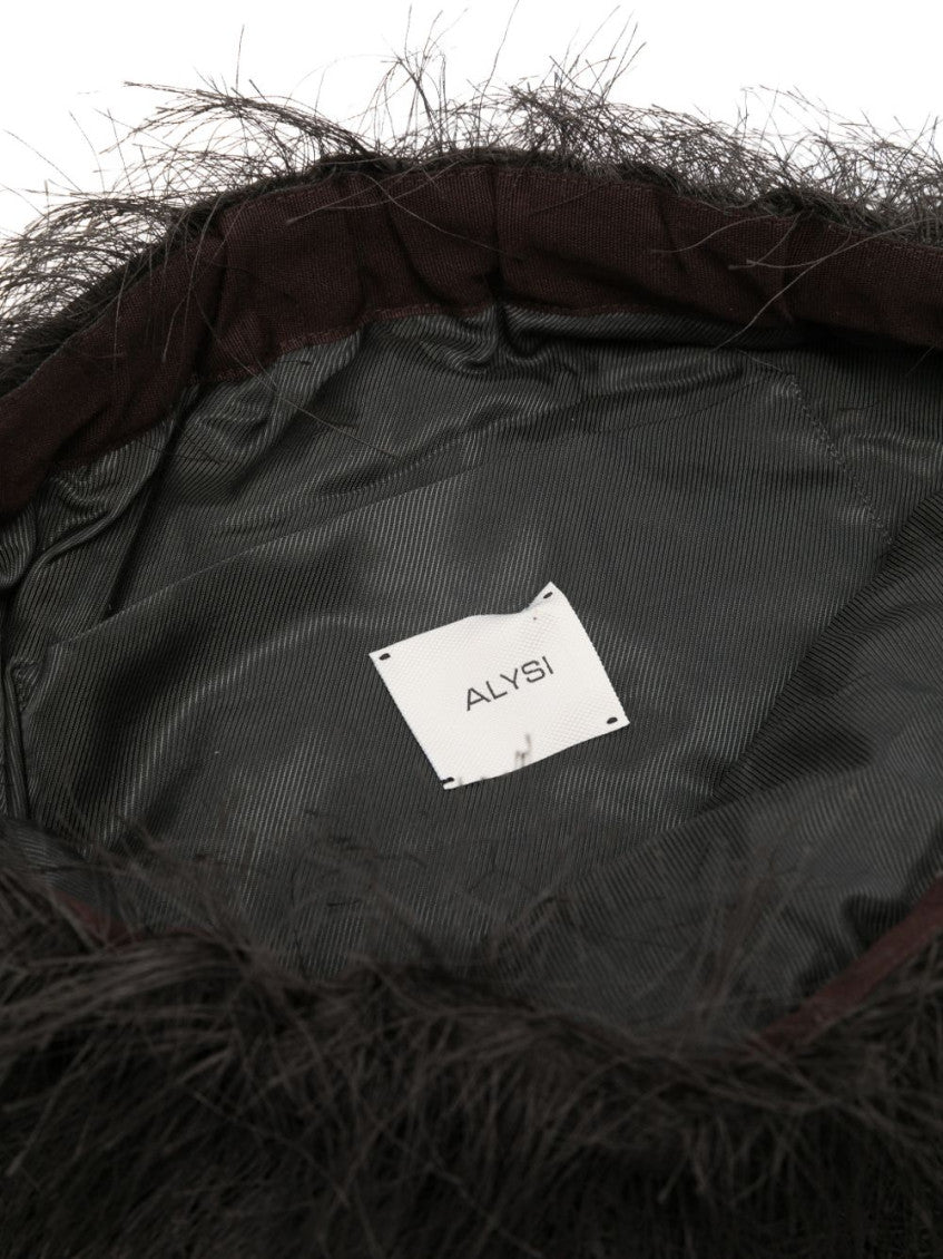 Dark Brown Maxi Large Shoulder Bag 3