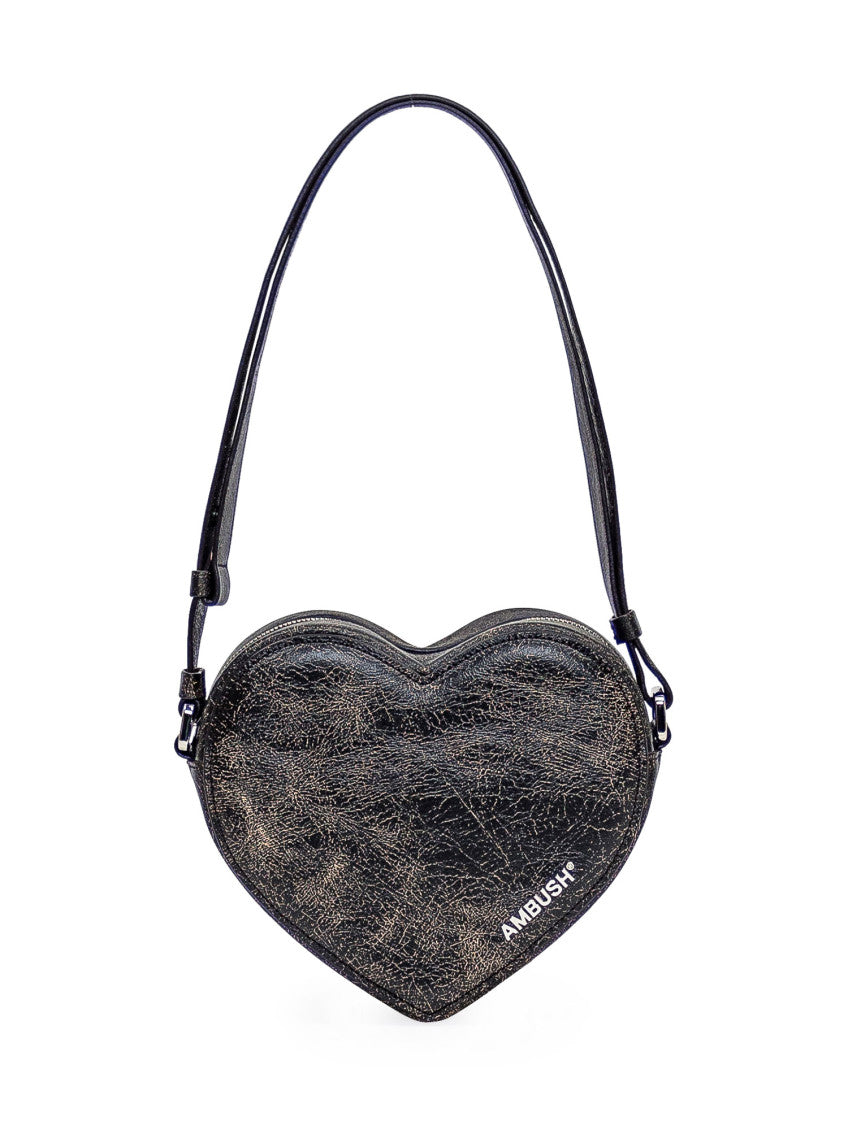 Black Heart Small Shoulder Bag 1