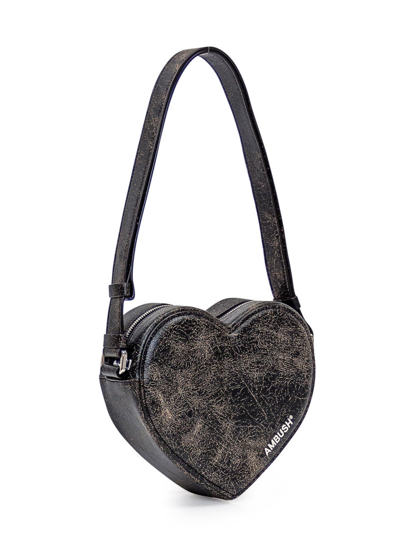 Black Heart Small Shoulder Bag 2