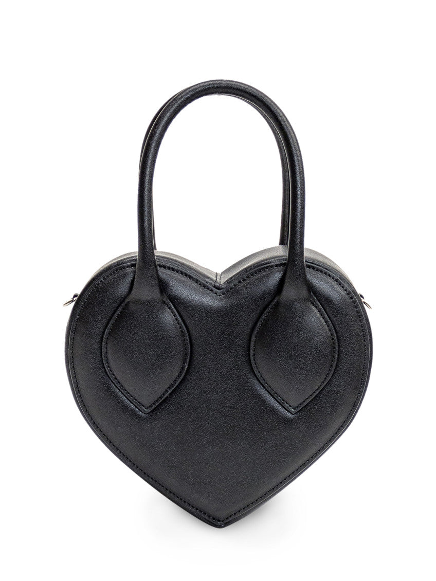 Black Heart Mini Crossbody Bag 4