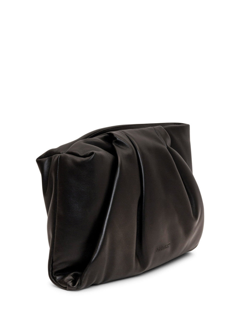 Black Solid Clutch 2