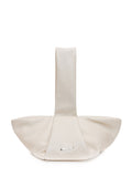 White Twist Knot Clutch 1