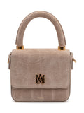 Taupe MA Mini Satchel 1
