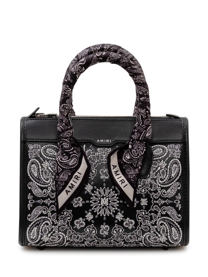Black Bandana Mini Tote 1