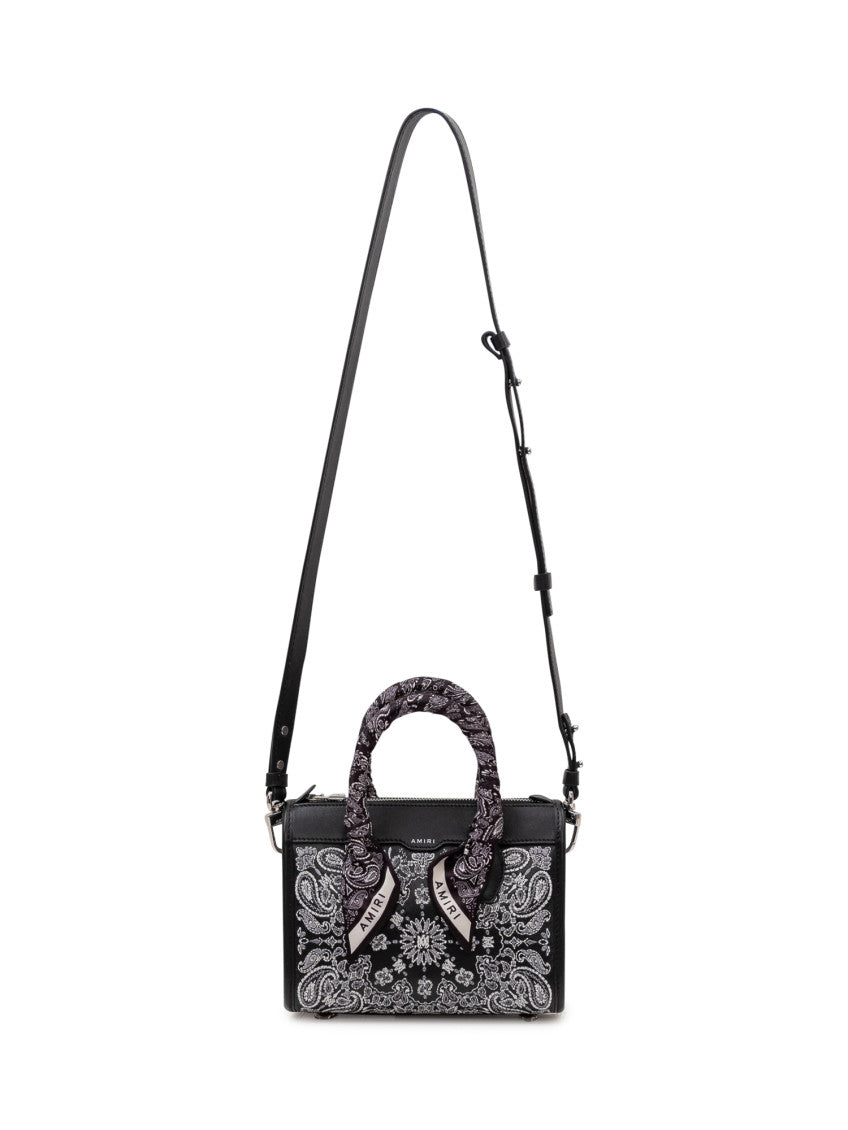 Black Bandana Mini Tote 2