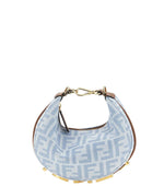 Light Blue FF Mini Crossbody Bag 1