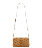 Brown Loulou Small Crossbody Bag 1
