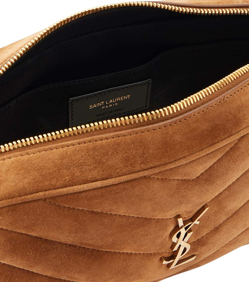 Brown Loulou Small Crossbody Bag 5