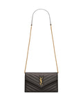 Grey Cassandre Mini Crossbody Bag 1