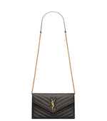 Grey Cassandre Mini Crossbody Bag 1