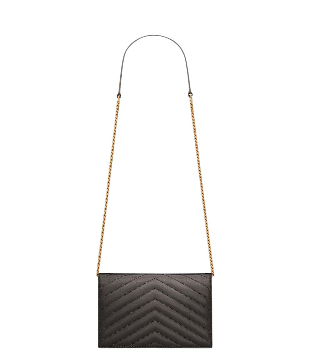 Grey Cassandre Mini Crossbody Bag 3