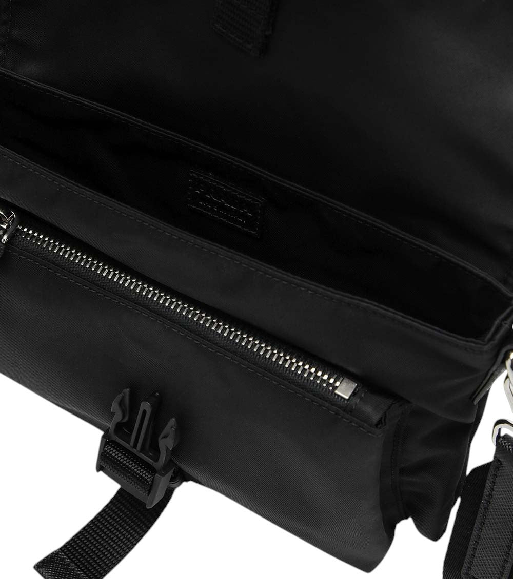 Black Logo Mini Crossbody Bag 3
