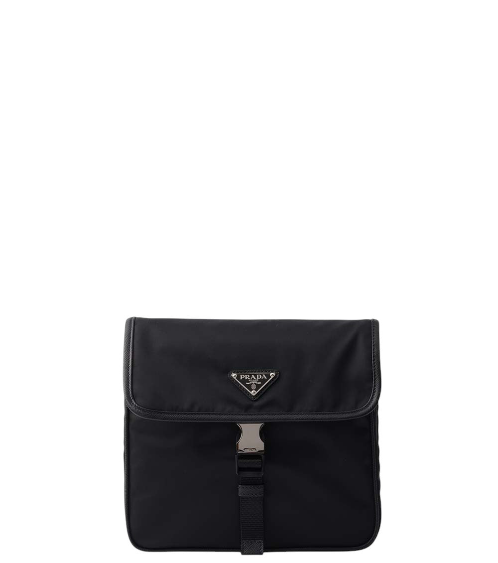 Black Logo Small Messenger Bag 1