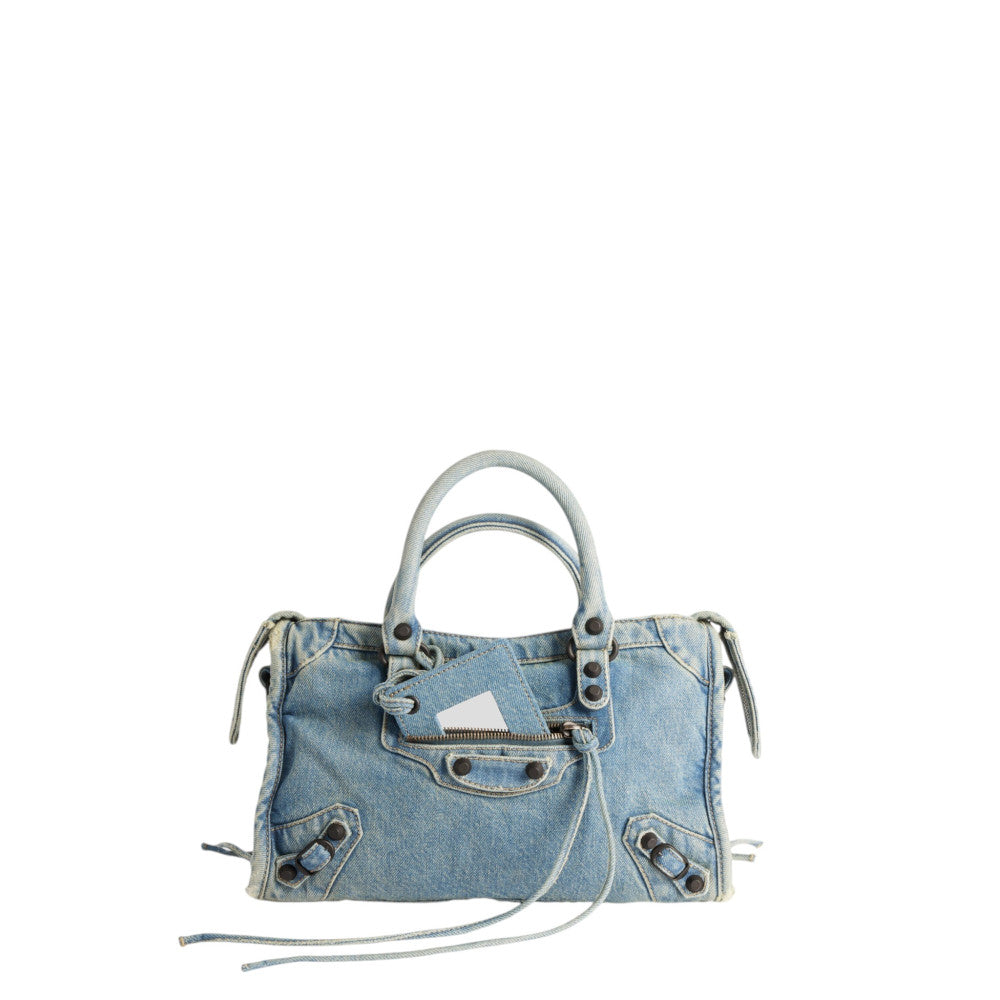 Blue Le City Small Satchel 1