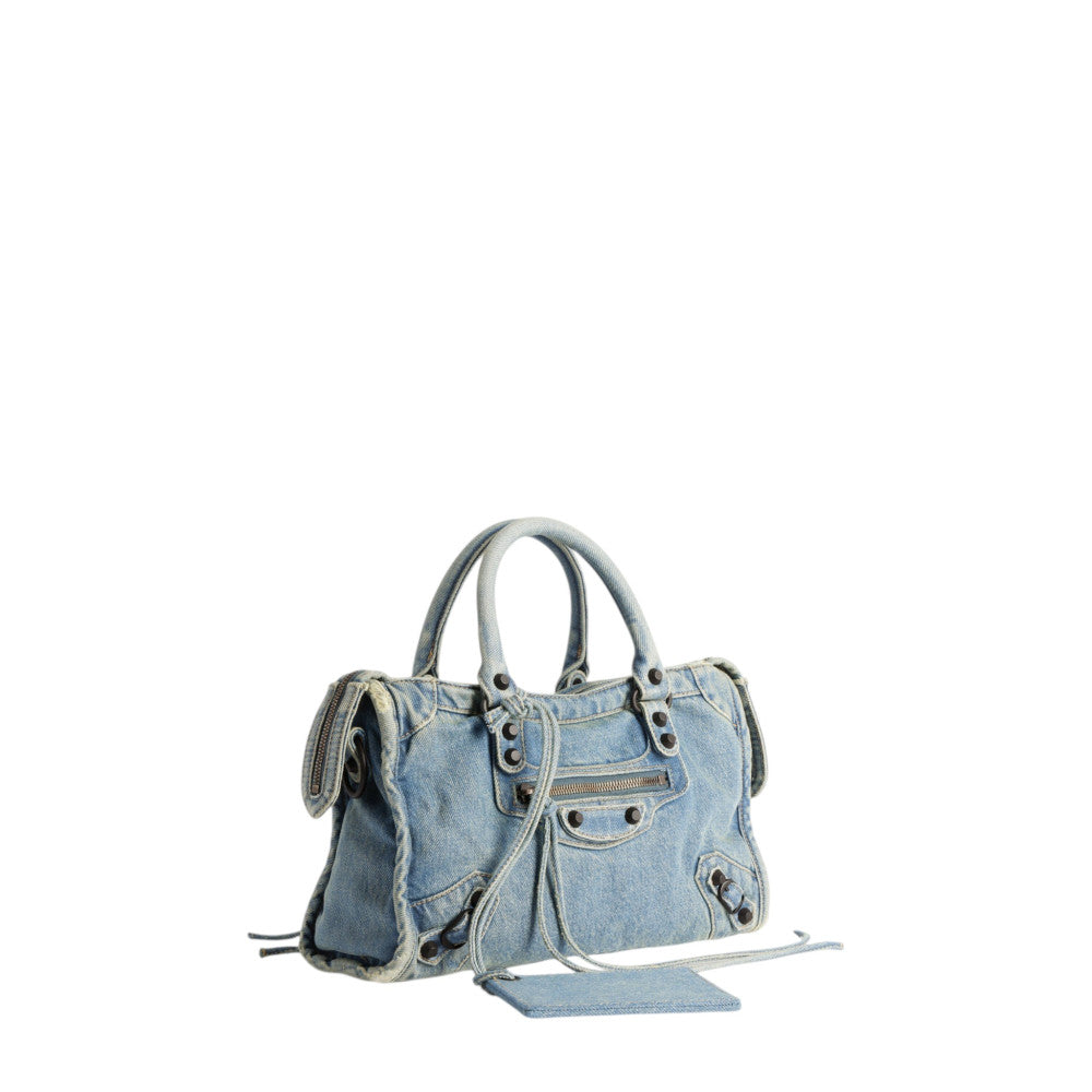 Blue Le City Small Satchel 3