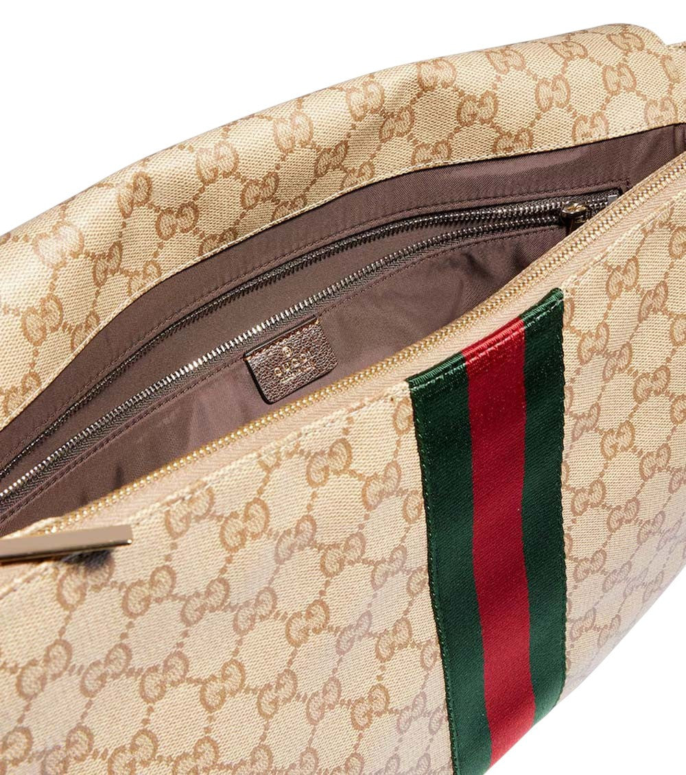 Beige GG Medium Crossbody Bag 5