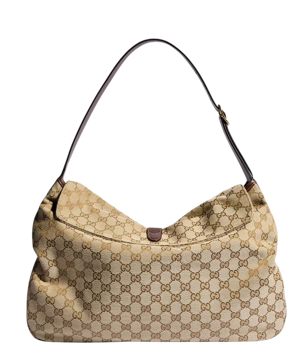 Beige Jackie Large Crossbody Bag 4