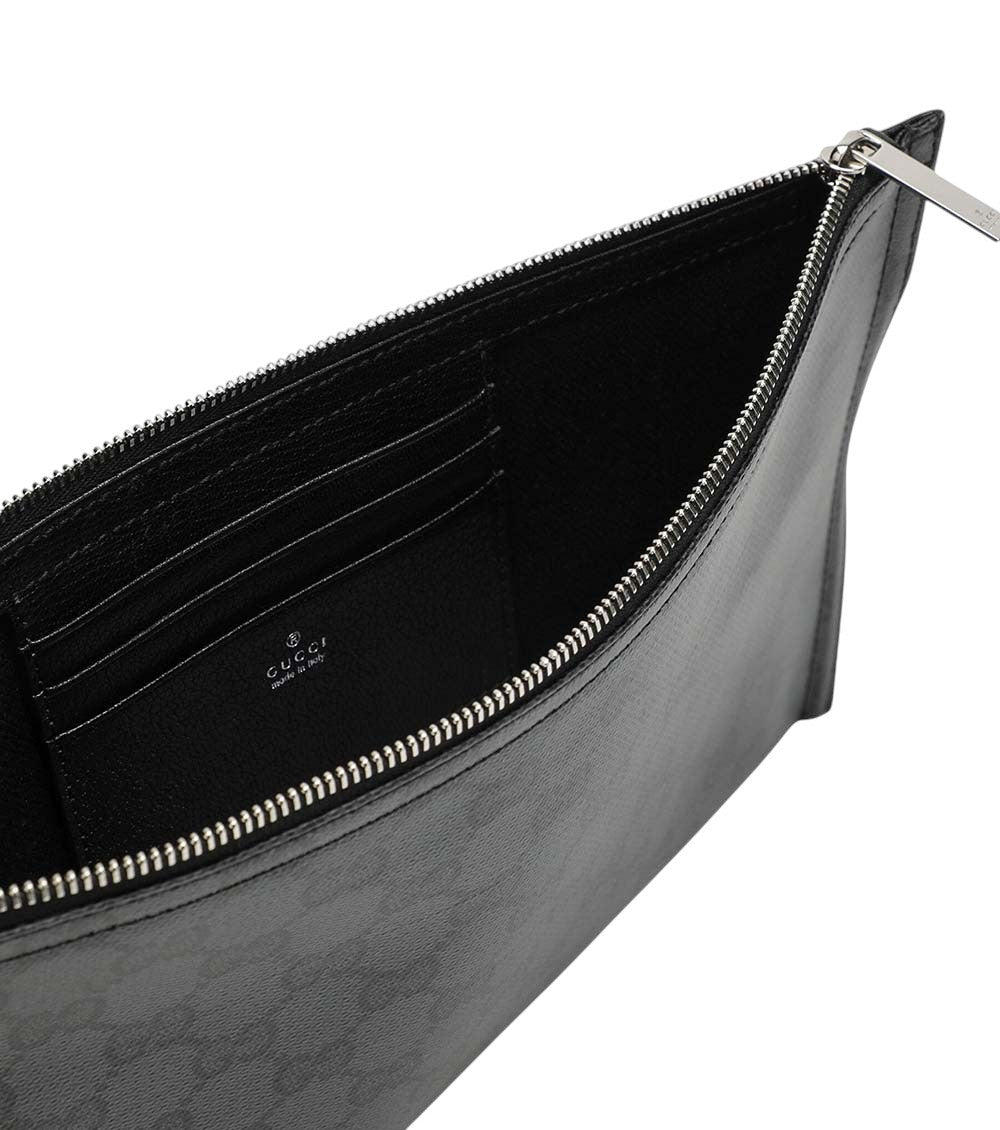 Black GG Medium Clutch 4
