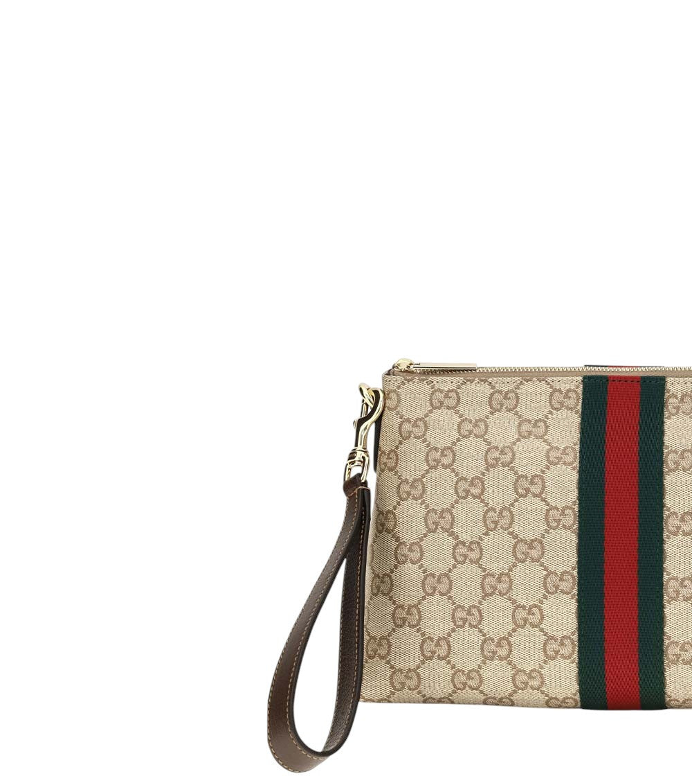 Beige GG Small Clutch 3