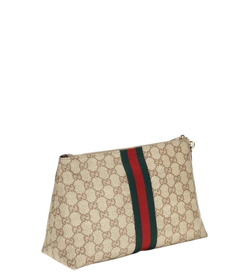 Beige GG Small Clutch 4