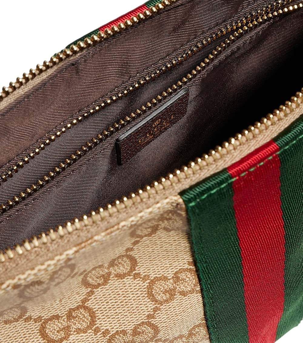 Beige GG Small Clutch 5