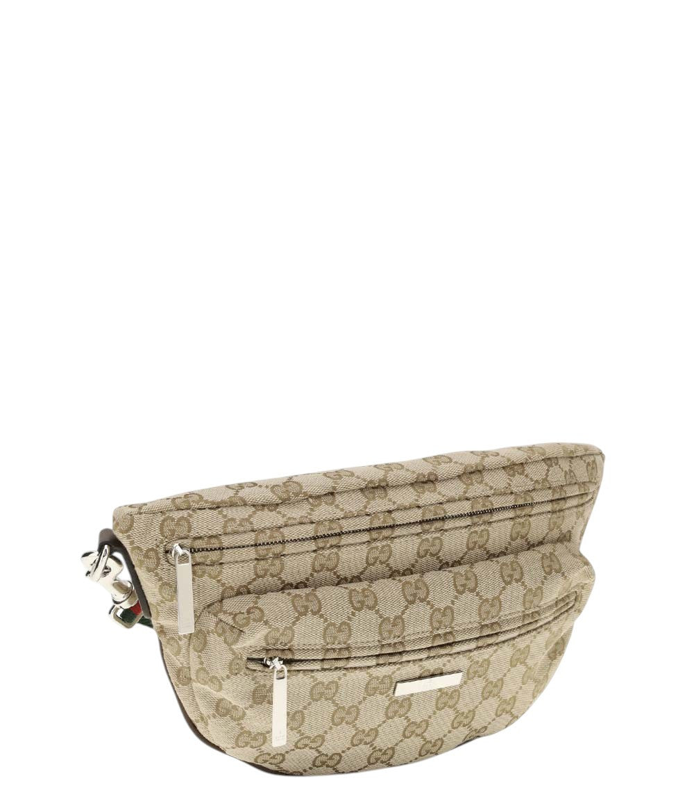 Beige GG Small Crossbody Bag 2