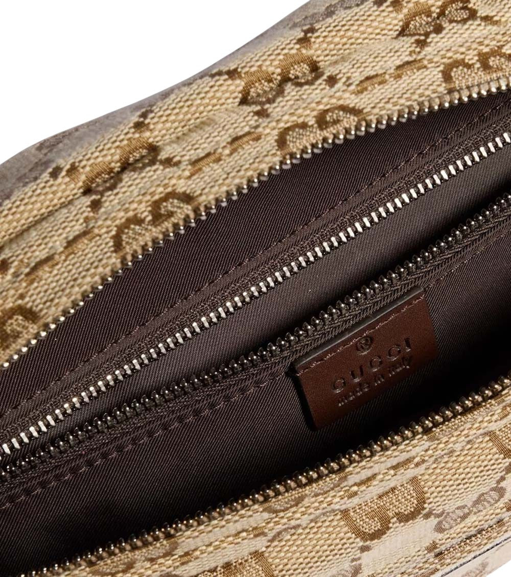 Beige GG Small Crossbody Bag 5
