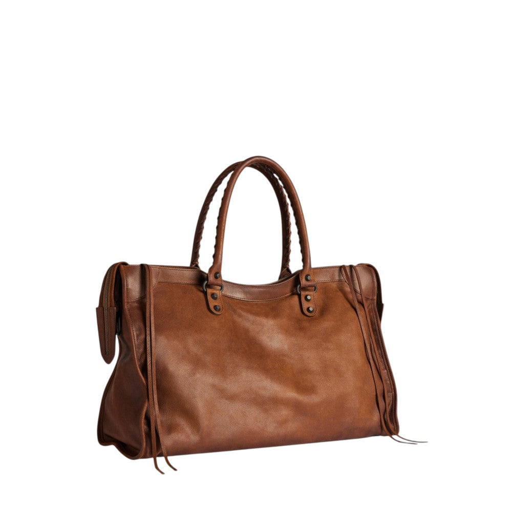 Brown Le City Large Tote 2