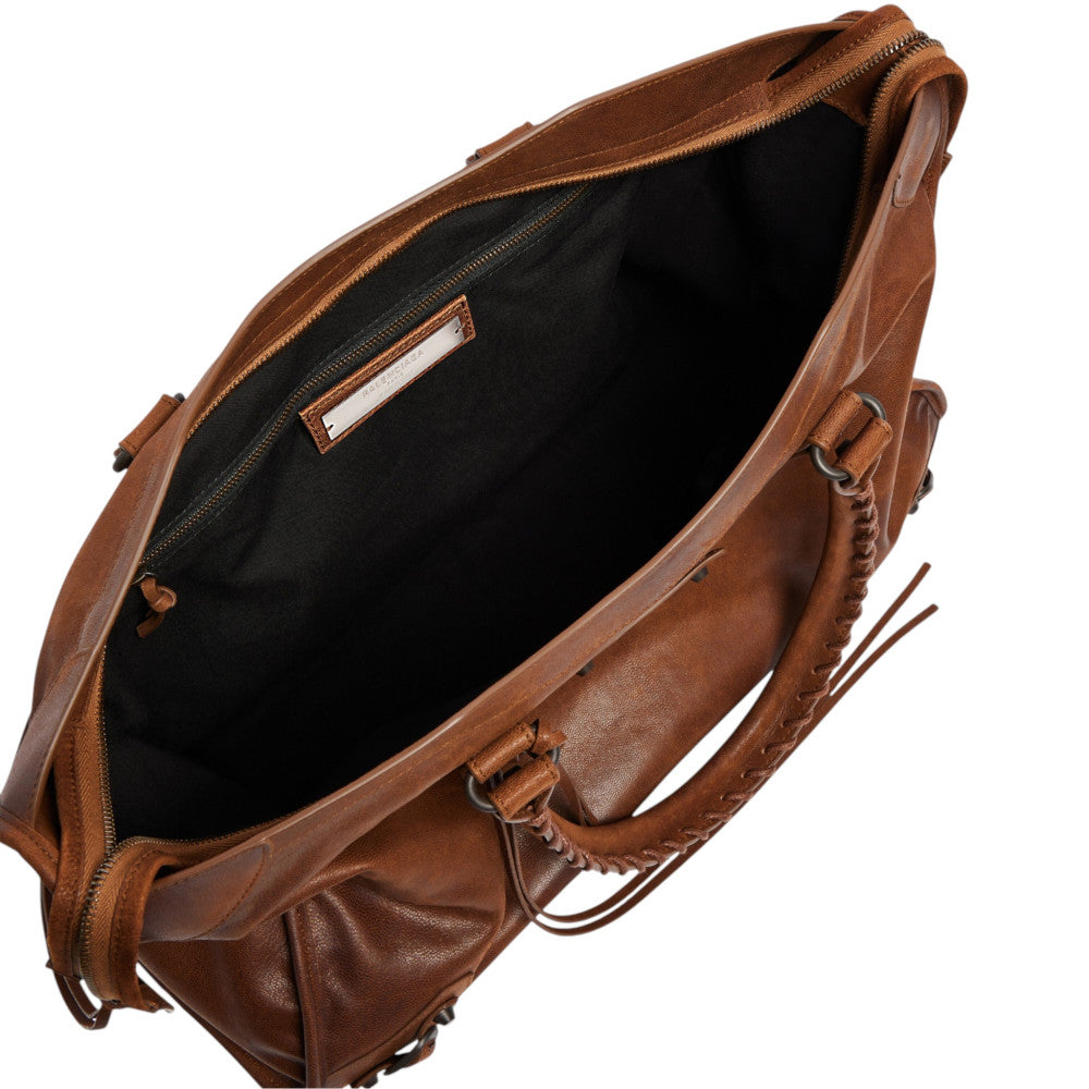 Brown Le City Large Tote 4