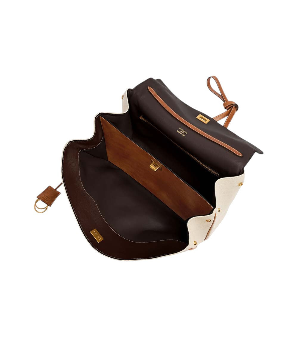 Beige Rodeo Medium Shoulder Bag 3