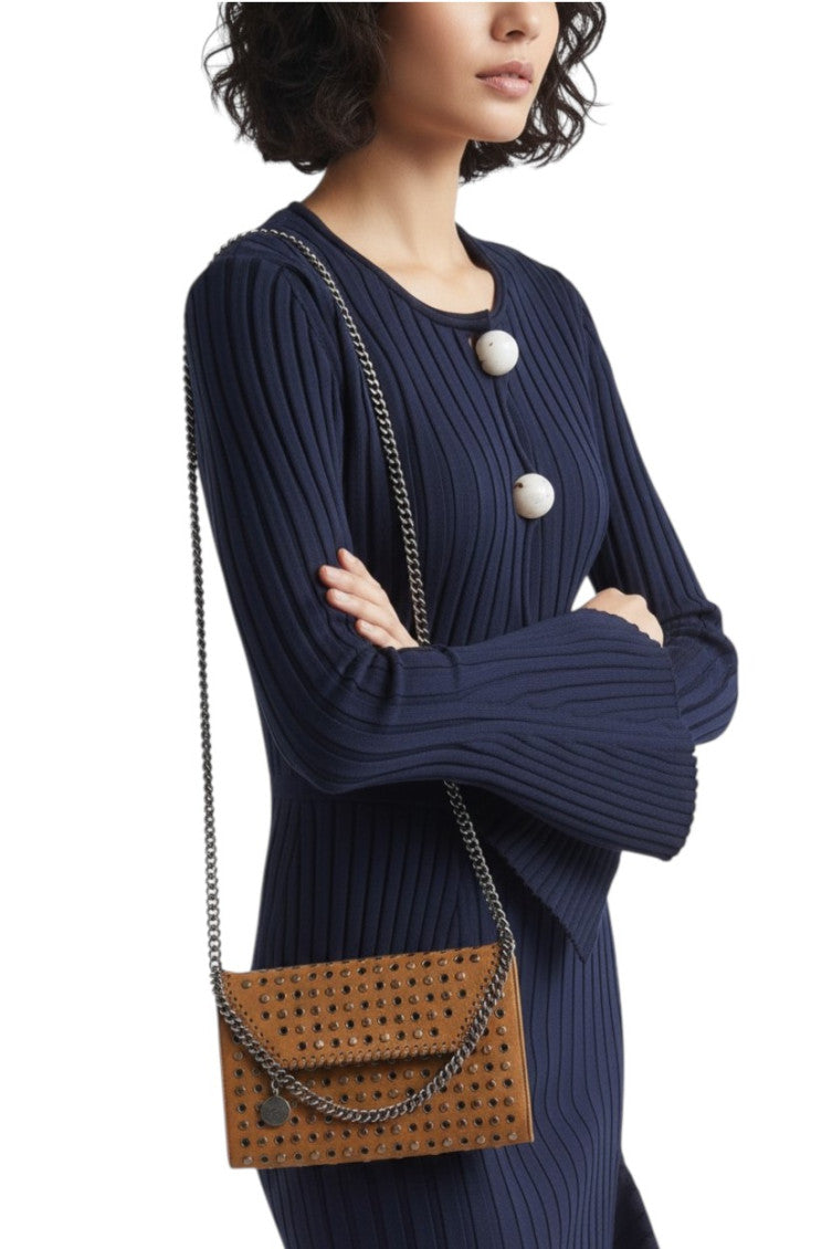 Brown Falabella Small Crossbody Bag 5