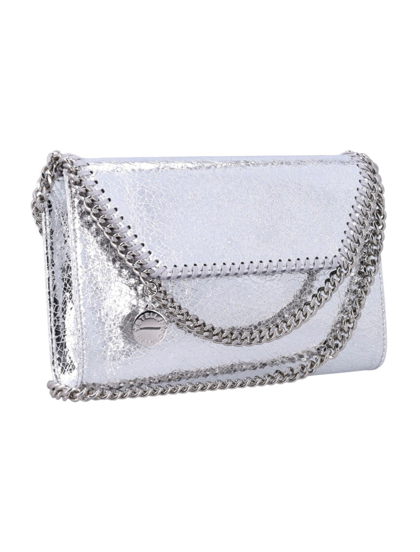 Silver Falabella Small Shoulder Bag 2