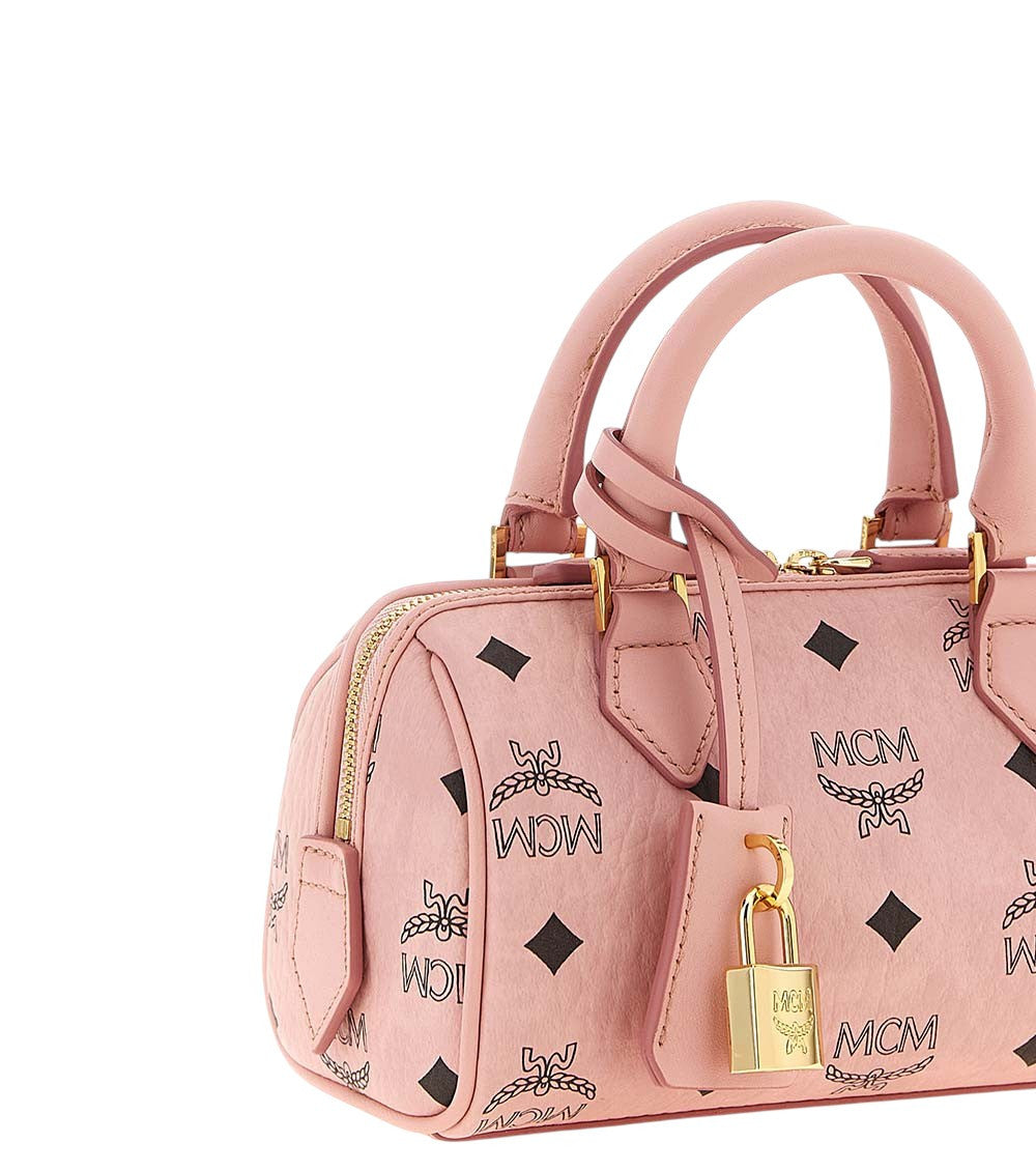 Pink Ella Boston Mini Duffle Bag 3
