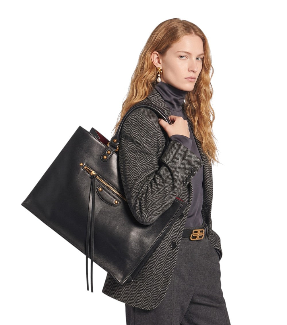 Black Le City Large Tote 5