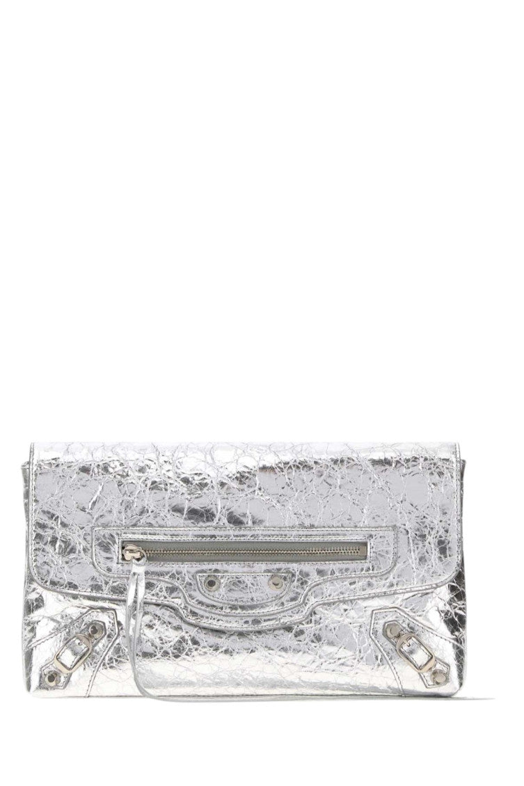 Silver Le City Medium Clutch 1