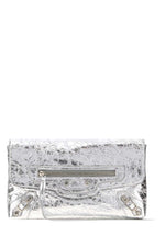 Silver Le City Medium Clutch 1