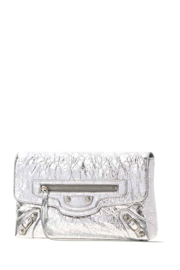 Silver Le City Medium Clutch 2