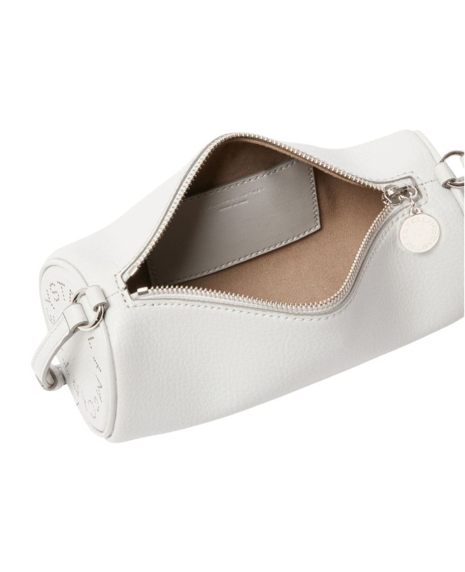 Light Grey Logo Shoulder Bag 4