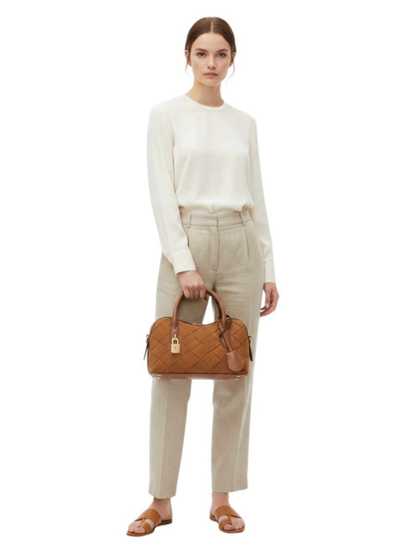 Brown Ryder Mini Satchel 5