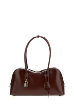 Dark Brown Ryder Shoulder Bag 1